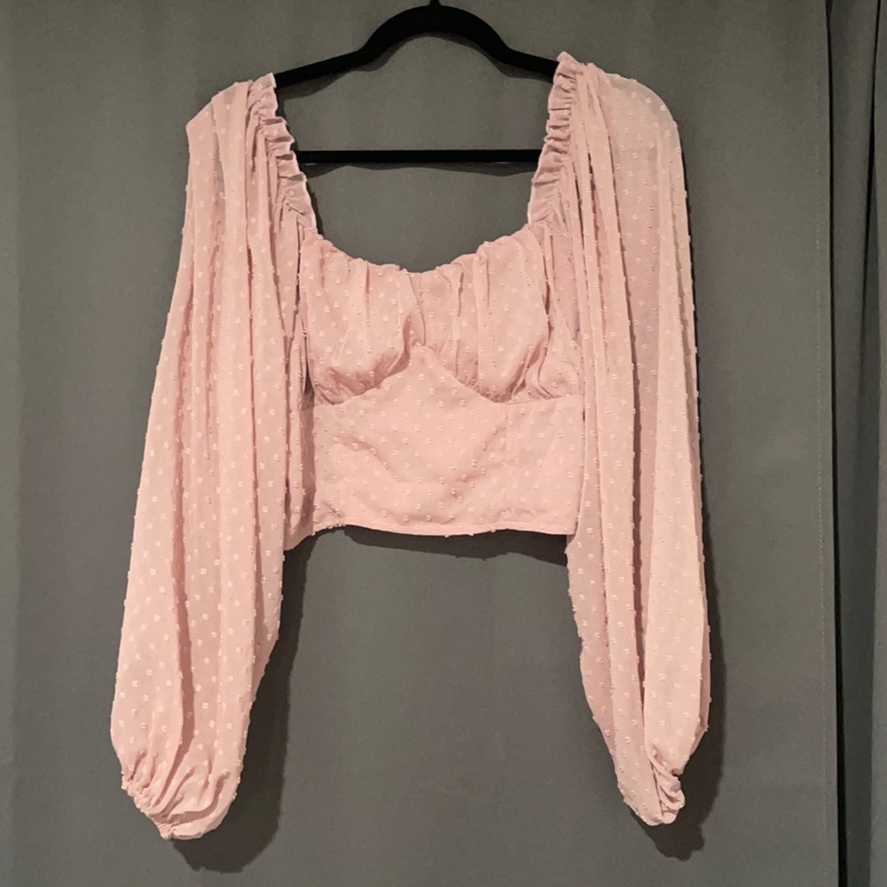pink Shein shirt